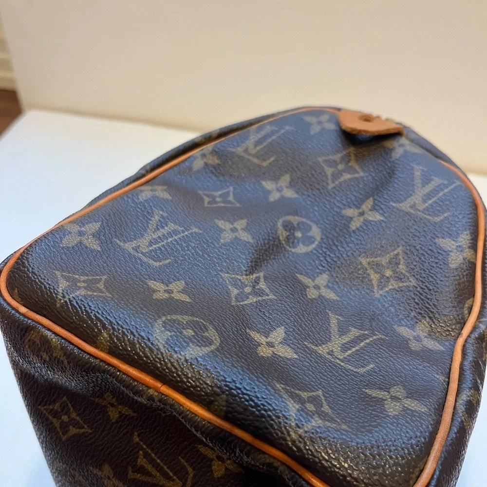 💖100% Authentic Vintage LOUIS VUITTON Monogram Speedy 25 *with FREE Bag Tag - Picture 13 of 16